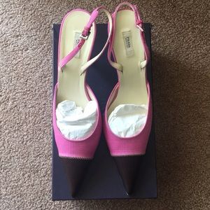 Prada pointy toe pumps